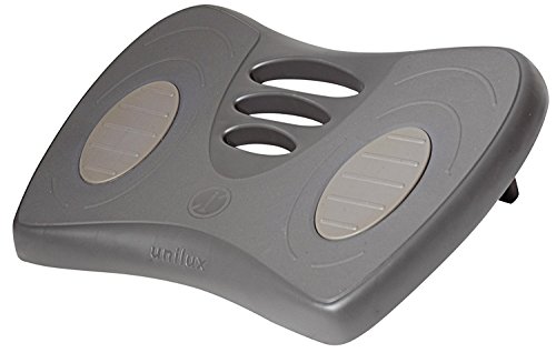 Unilux Fußstütze Chrysalis, verstellbar, rutschfest, Fußbank für Büro und Zuhause, schwarz, L 42 x P 32 cm Unilux Fußstütze Chrysalis, verstellbar, rutschfest, Fußbank für Büro und Zuhause, schwarz, L 42 x P 32 cm von Unilux