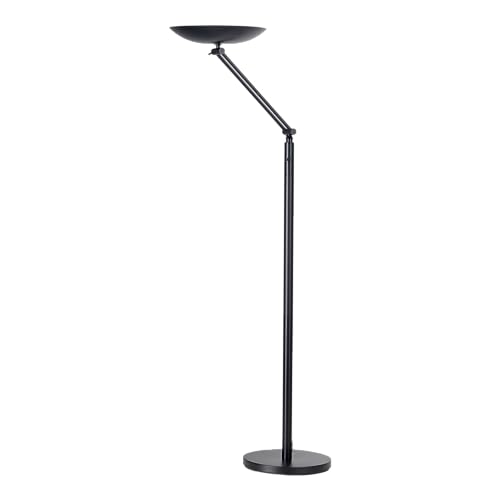 Unilux LED Deckenfluter Varialux, schwarz von Unilux