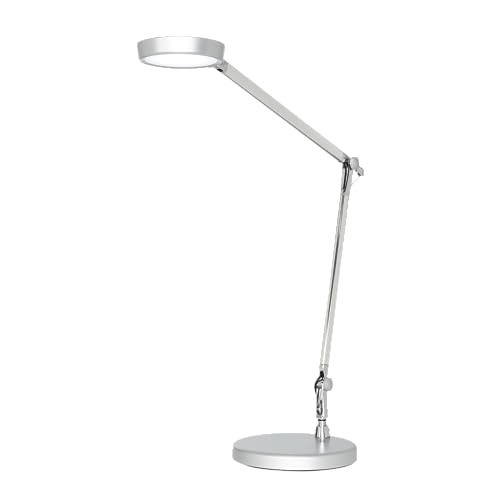 Unilux LED Schreibtischlampe Senza, dimmbar, silbergrau von Unilux