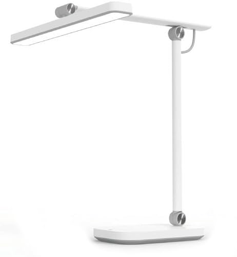 Unilux LED Schreibtischleuchte Pureline weiss, dimmbar, Helligkeitssensor und Gelenkarm von Unilux