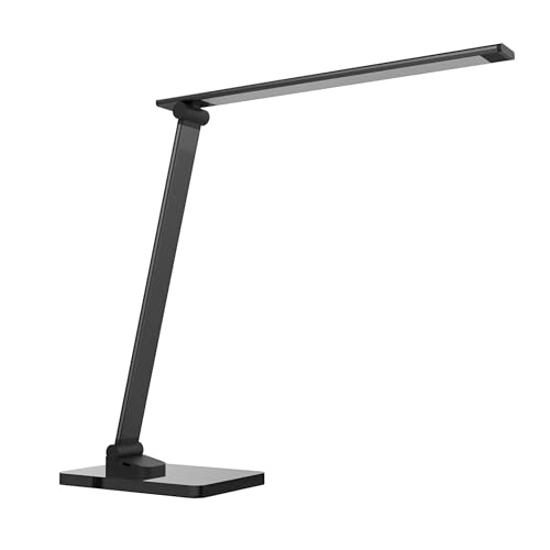 Unilux Popy LED-Schreibtischleuchte, dimmbar, schwarz, 400153693 von Unilux