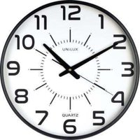 Unilux - Wanduhr maxi pop black 400094487 +Batterien schwarz Unilux - Wanduhr maxi pop black 400094487 +Batterien schwarz von Unilux