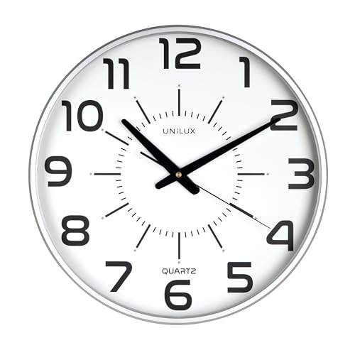 Unilux Wanduhr Maxi pop, 37,5 cm, grau Unilux Wanduhr Maxi pop, 37,5 cm, grau von Unilux