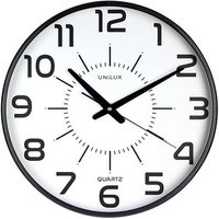unilux Wanduhr Maxi Pop weiß schwarz Kunststoff, Ø 37,5 cm unilux Wanduhr Maxi Pop weiß schwarz Kunststoff, Ø 37,5 cm von Unilux