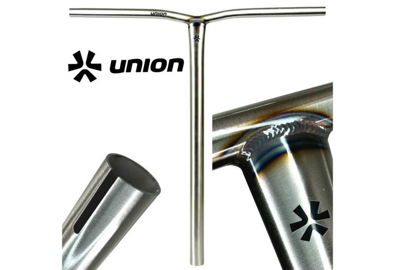 Union Stuntscooter Union Uniq Bend Bar Stunt-Scooter Lenker Oversized HIC Silber 65cm von Union