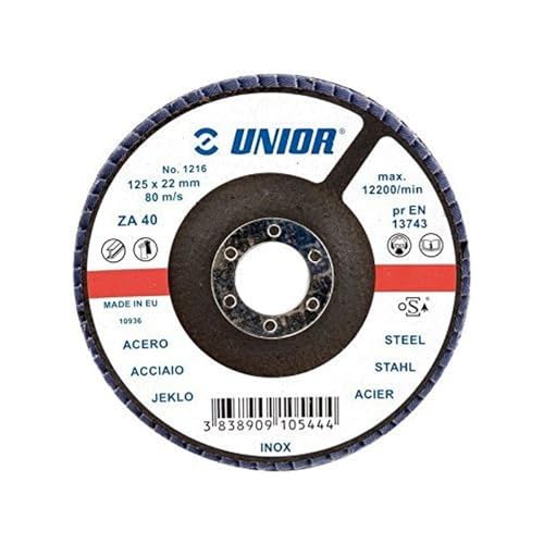 UNIOR 610544 - Disco de láminas 125 mm Z40 serie 1216 von Unior