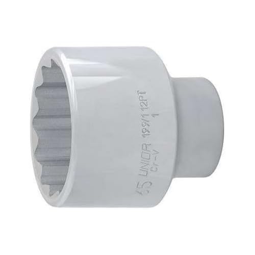 UNIOR 618699 - Llave de vaso hexagonal 1" 12 caras 65 mm serie 199/1 von Unior