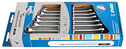 Unior Ringratschengabelschlüssel-Ibex-Set im Sichtkarton, 1 Stück, 129/1CS von Unior