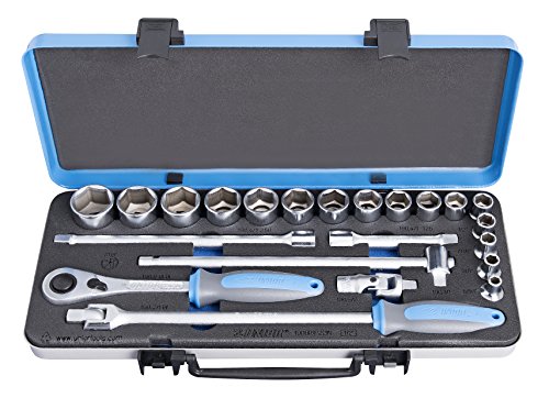 Unior 190BI6P22IN Steckschlüssel-Sortiment 1/2 Zoll in Metallkassette Unior 190BI6P22IN Steckschlüssel-Sortiment 1/2 Zoll in Metallkassette von Unior