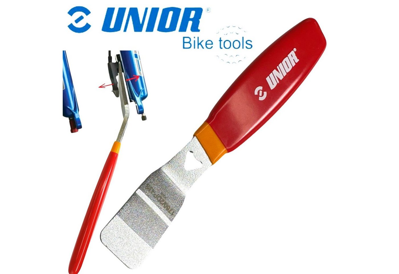 Unior Fahrrad-Montageständer Unior Fahrrad MTB Ebike Scheibenbremse Bremskolben Rückstell Werkzeug von Unior