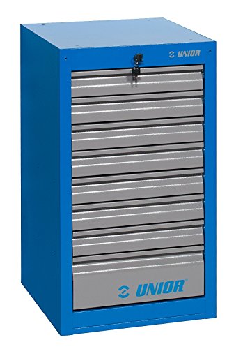Unior Schrank, 8-Schubladen, schmal, 475 x 650 x 870 mm, 1 Stück, 990ND8 von Unior