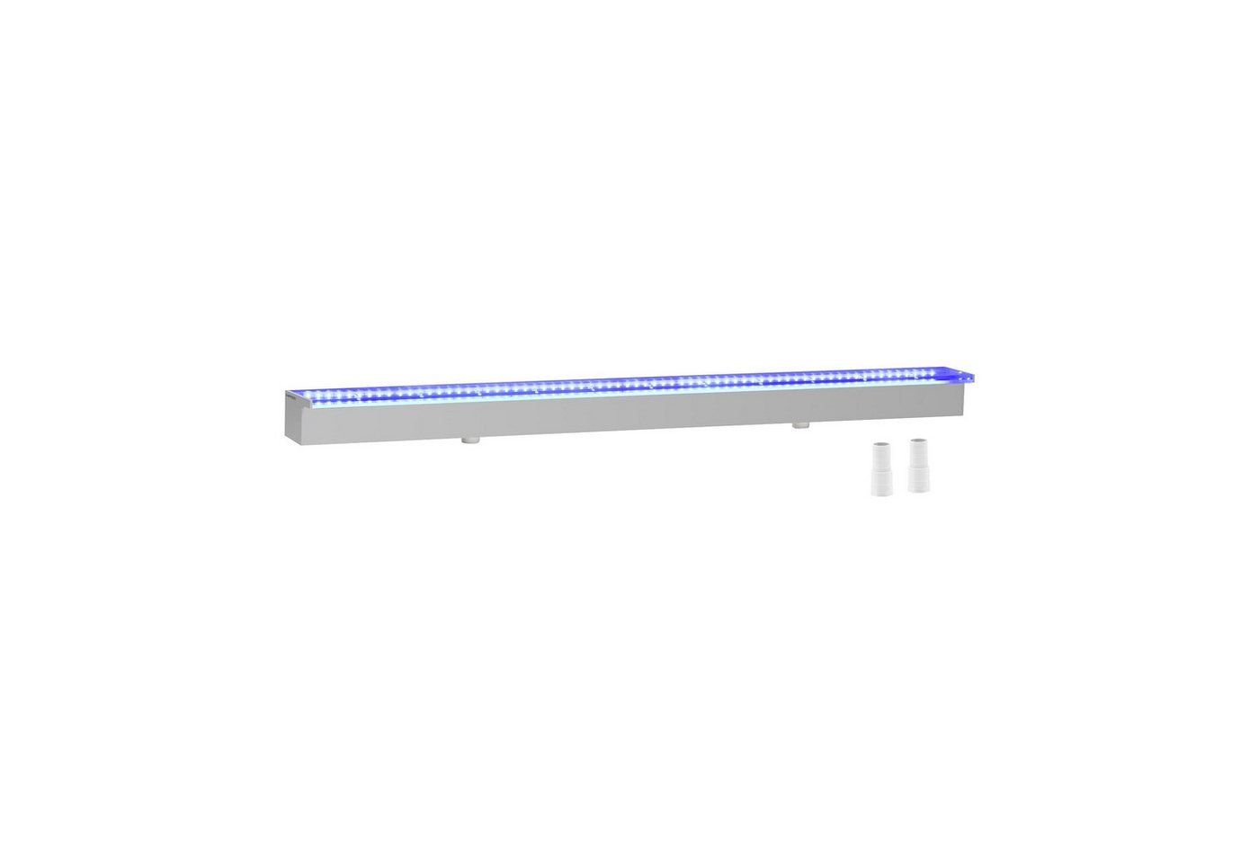 Uniprodo Poolwasserfall Schwalldusche Wasserspiel Wasserfall 120 cm mit LED Blau / Weiß Uniprodo Poolwasserfall Schwalldusche Wasserspiel Wasserfall 120 cm mit LED Blau / Weiß von Uniprodo