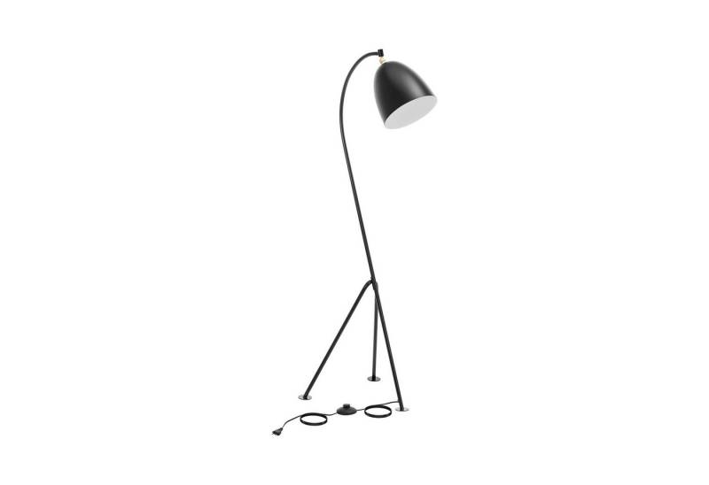 Uniprodo Stehlampe Bogenlampe Stehlampe beweglicher Schirm 40 W E27 Stehleuchte von Uniprodo