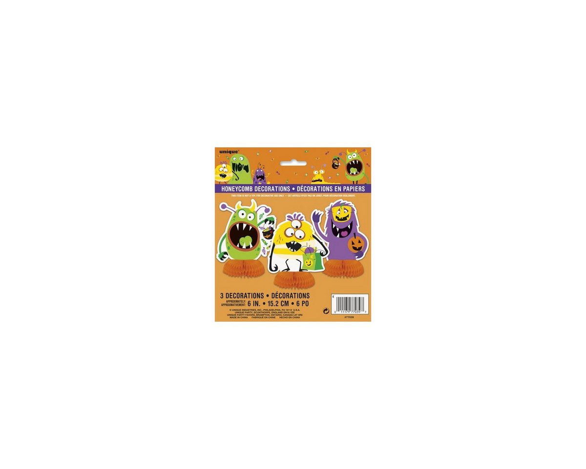 Unique Industries Inc. Dekoobjekt Tischaufsteller Silly Halloween Monsters 3Stk. Unique Industries Inc. Dekoobjekt Tischaufsteller Silly Halloween Monsters 3Stk. von Unique Industries Inc.