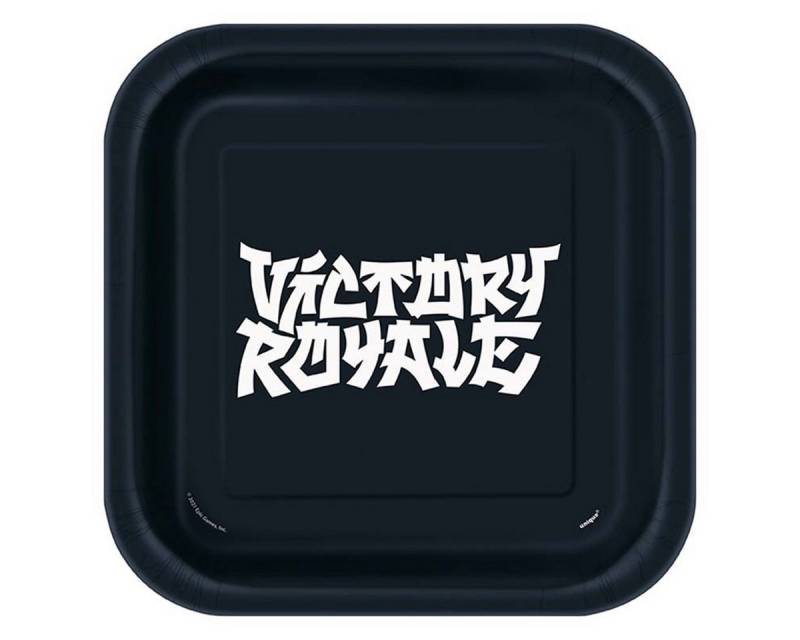Unique Industries Inc. Pappteller Pappteller 'Fortnite', Quadr. 23cm/8 Stk. von Unique Industries Inc.