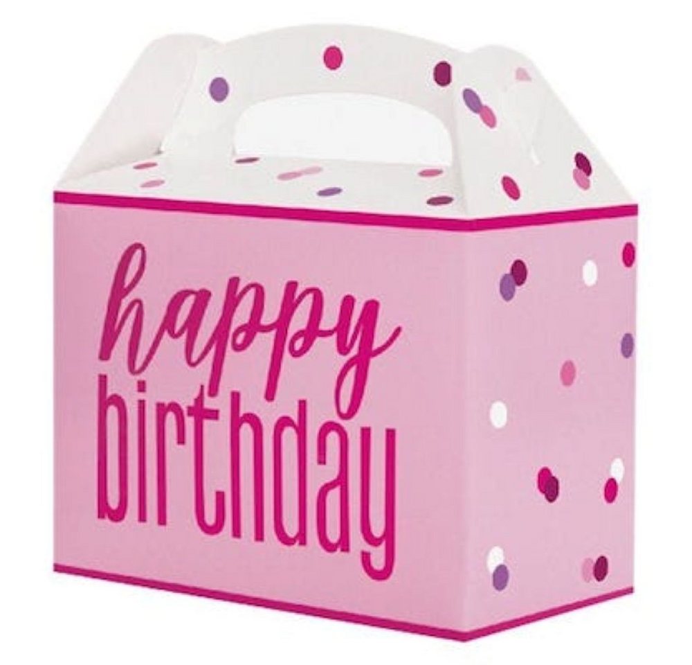 Unique Industries Inc. Hängedekoration Partybox Happy Birthday Glitz 6Stk. Pink Unique Industries Inc. Hängedekoration Partybox Happy Birthday Glitz 6Stk. Pink von Unique Industries Inc.