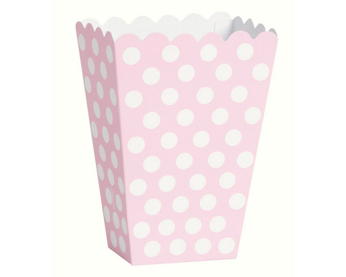 Unique Industries Inc. Hängedekoration Snackbox Dots 8Stk./9x14cm Rosa von Unique Industries Inc.