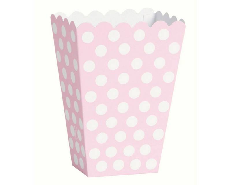 Unique Industries Inc. Hängedekoration Snackbox Dots 8Stk./9x14cm Rosa von Unique Industries Inc.