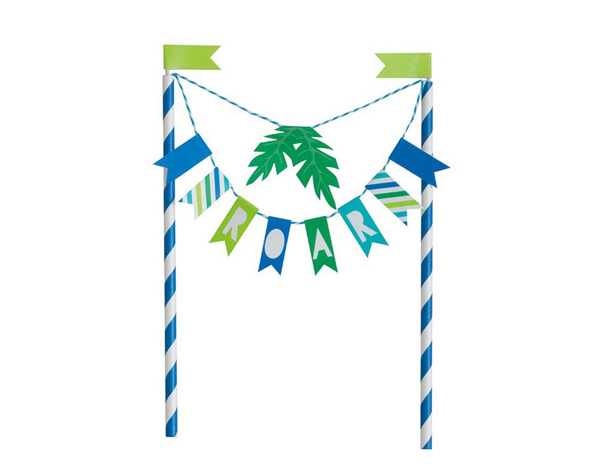 Unique Industries Inc. Tortenstecker Tortendeko Banner ROAR Dino von Unique Industries Inc.