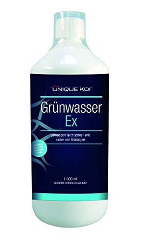 Unique Koi Grünwasser EX 5000 ml - Vernichtet grüne Schwebealgen von UNIQUE KOI
