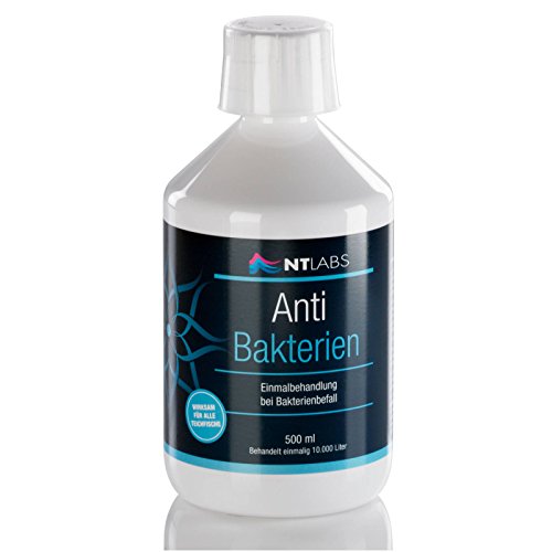 Unique Koi NT-Labs Anti Bakterien Einmalbehandlung bei Bakterienbefall 500ml für 10.000L von Unique Koi