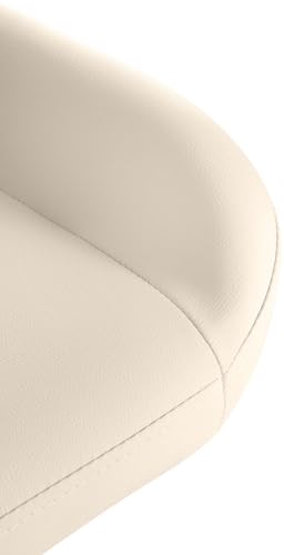 Unique Nature 2er Set Barhocker Braga Gold – Höhenverstellbare Barstühle mit Kunstleder, 360° Drehfunktion & stabilem Metallgestell in Goldoptik von Unique Nature