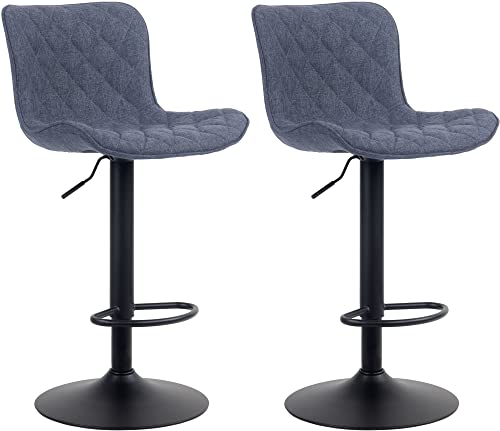 Unique Nature Barhocker 0001_2er – stufenlos höhenverstellbar für Flexible Sitzhöhe – 360° frei drehbar für maximale Beweglichkeit – pflegeleichter Kunstlederbezug Unique Nature Barhocker 0001_2er – stufenlos höhenverstellbar für Flexible Sitzhöhe – 360° frei drehbar für maximale Beweglichkeit – pflegeleichter Kunstlederbezug von Unique Nature