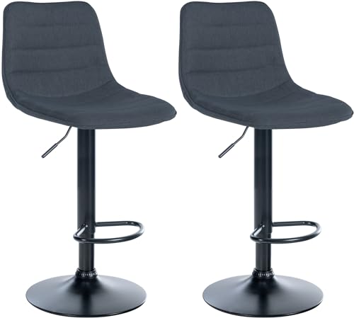 Unique Nature Barhocker 2er – 360° frei drehbar für maximale Beweglichkeit – inkl. komfortabler Fußablage – modernes verchromtes Metallgestell – robust Unique Nature Barhocker 2er – 360° frei drehbar für maximale Beweglichkeit – inkl. komfortabler Fußablage – modernes verchromtes Metallgestell – robust von Unique Nature