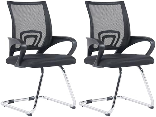Unique Nature Barhocker 2er – modernes verchromtes Metallgestell – robust & strapazierfähig verarbeitet – perfekt für Küche, Theke & mehr von Unique Nature