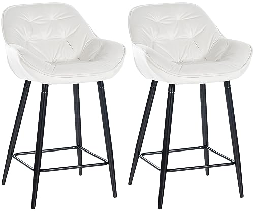 Unique Nature Barhocker 2er – robust & strapazierfähig verarbeitet – perfekt für Bar, Theke & mehr von Unique Nature