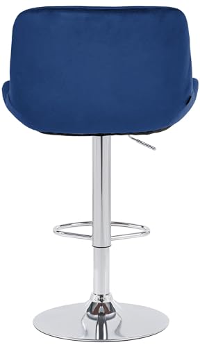 Unique Nature Barhocker 2er – stufenlos höhenverstellbar für Flexible Sitzhöhe – 360° frei drehbar für maximale Beweglichkeit – inkl. komfortabler Fußablage von Unique Nature