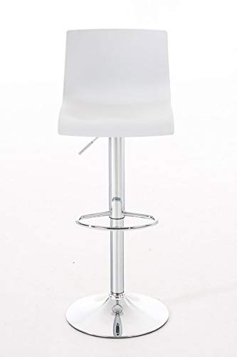 Unique Nature Barhocker 2er – stufenlos höhenverstellbar für Flexible Sitzhöhe – 360° frei drehbar für maximale Beweglichkeit – modernes verchromtes Metallgestell von Unique Nature