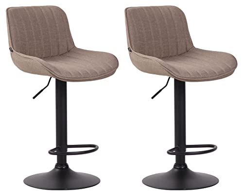 Unique Nature Barhocker 2er – stufenlos höhenverstellbar für Flexible Sitzhöhe – 360° frei drehbar für maximale Beweglichkeit – modernes verchromtes Metallgestell Unique Nature Barhocker 2er – stufenlos höhenverstellbar für Flexible Sitzhöhe – 360° frei drehbar für maximale Beweglichkeit – modernes verchromtes Metallgestell von Unique Nature