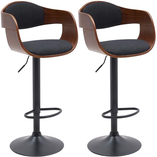 Unique Nature Barhocker 2er – stufenlos höhenverstellbar für Flexible Sitzhöhe – 360° frei drehbar für maximale Beweglichkeit – perfekt für Bar, Theke & mehr Unique Nature Barhocker 2er – stufenlos höhenverstellbar für Flexible Sitzhöhe – 360° frei drehbar für maximale Beweglichkeit – perfekt für Bar, Theke & mehr von Unique Nature