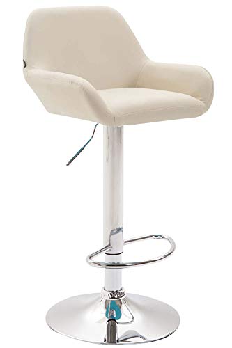 Unique Nature Barhocker 2er – stufenlos höhenverstellbar für Flexible Sitzhöhe – 360° frei drehbar für maximale Beweglichkeit – pflegeleichter Kunstlederbezug von Unique Nature