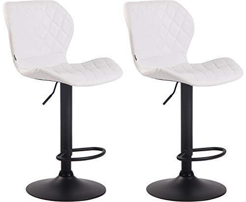 Unique Nature Barhocker 2er – stufenlos höhenverstellbar für Flexible Sitzhöhe – 360° frei drehbar für maximale Beweglichkeit – pflegeleichter Kunstlederbezug Unique Nature Barhocker 2er – stufenlos höhenverstellbar für Flexible Sitzhöhe – 360° frei drehbar für maximale Beweglichkeit – pflegeleichter Kunstlederbezug von Unique Nature