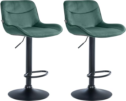 Unique Nature Barhocker 2er – stufenlos höhenverstellbar für Flexible Sitzhöhe – 360° frei drehbar für maximale Beweglichkeit – robust & strapazierfähig von Unique Nature