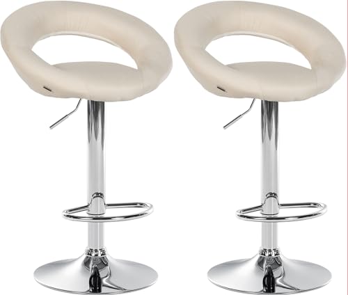 Unique Nature Barhocker 2er – stufenlos höhenverstellbar für Flexible Sitzhöhe – 360° frei drehbar für maximale Beweglichkeit – robust & strapazierfähig Unique Nature Barhocker 2er – stufenlos höhenverstellbar für Flexible Sitzhöhe – 360° frei drehbar für maximale Beweglichkeit – robust & strapazierfähig von Unique Nature