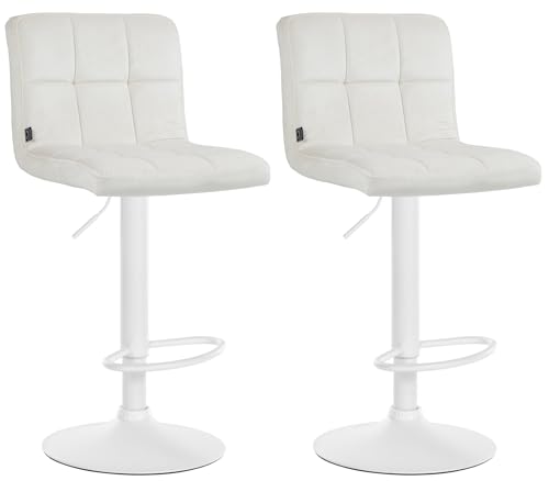Unique Nature Barhocker 2er – stufenlos höhenverstellbar für Flexible Sitzhöhe – 360° frei drehbar für maximale Beweglichkeit – robust & strapazierfähig von Unique Nature