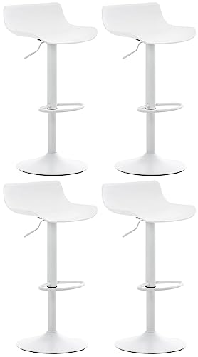 Unique Nature Barhocker 4er – stufenlos höhenverstellbar für Flexible Sitzhöhe – 360° frei drehbar für maximale Beweglichkeit – robust & strapazierfähig von Unique Nature