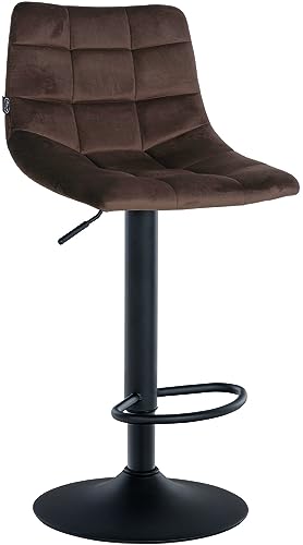 Unique Nature Barhocker Jerry – 360° frei drehbar für maximale Beweglichkeit – modernes verchromtes Metallgestell – robust & strapazierfähig verarbeitet von Unique Nature