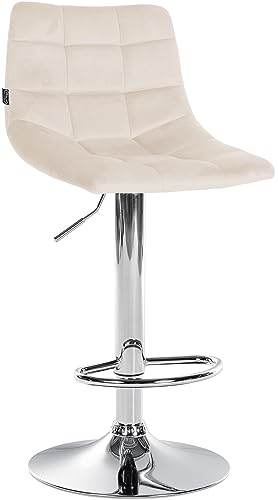 Unique Nature Barhocker Jerry – 360° frei drehbar für maximale Beweglichkeit – modernes verchromtes Metallgestell – robust & strapazierfähig verarbeitet Unique Nature Barhocker Jerry – 360° frei drehbar für maximale Beweglichkeit – modernes verchromtes Metallgestell – robust & strapazierfähig verarbeitet von Unique Nature