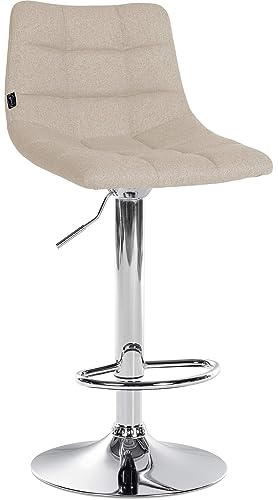 Unique Nature Barhocker Jerry – 360° frei drehbar für maximale Beweglichkeit – modernes verchromtes Metallgestell – robust & strapazierfähig verarbeitet Unique Nature Barhocker Jerry – 360° frei drehbar für maximale Beweglichkeit – modernes verchromtes Metallgestell – robust & strapazierfähig verarbeitet von Unique Nature