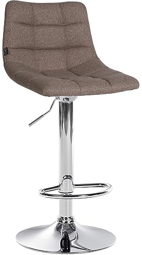 Unique Nature Barhocker Jerry – 360° frei drehbar für maximale Beweglichkeit – modernes verchromtes Metallgestell – robust & strapazierfähig verarbeitet Unique Nature Barhocker Jerry – 360° frei drehbar für maximale Beweglichkeit – modernes verchromtes Metallgestell – robust & strapazierfähig verarbeitet von Unique Nature