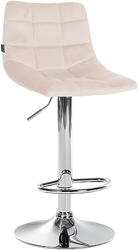 Unique Nature Barhocker Jerry – 360° frei drehbar für maximale Beweglichkeit – modernes verchromtes Metallgestell – robust & strapazierfähig verarbeitet Unique Nature Barhocker Jerry – 360° frei drehbar für maximale Beweglichkeit – modernes verchromtes Metallgestell – robust & strapazierfähig verarbeitet von Unique Nature
