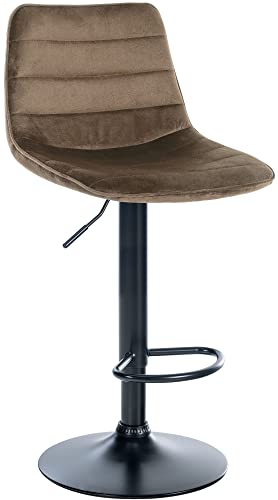 Unique Nature Barhocker Lex – 360° frei drehbar für maximale Beweglichkeit – inkl. komfortabler Fußablage – modernes verchromtes Metallgestell – robust Unique Nature Barhocker Lex – 360° frei drehbar für maximale Beweglichkeit – inkl. komfortabler Fußablage – modernes verchromtes Metallgestell – robust von Unique Nature