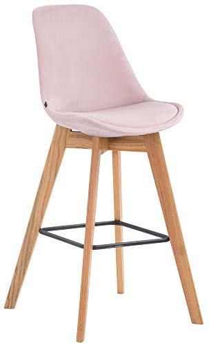 Unique Nature Barhocker Metz – inkl. komfortabler Fußablage – pflegeleichter Kunstlederbezug – robust & strapazierfähig verarbeitet – perfekt für Küche, Theke von Unique Nature
