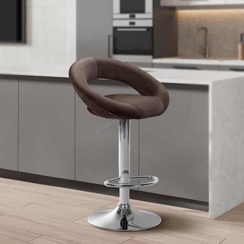 Unique Nature Barhocker Olinda – stufenlos höhenverstellbar für Flexible Sitzhöhe – 360° frei drehbar für maximale Beweglichkeit – robust & strapazierfähig Unique Nature Barhocker Olinda – stufenlos höhenverstellbar für Flexible Sitzhöhe – 360° frei drehbar für maximale Beweglichkeit – robust & strapazierfähig von Unique Nature