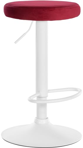 Unique Nature Barhocker Ponte – stufenlos höhenverstellbar für Flexible Sitzhöhe – 360° frei drehbar für maximale Beweglichkeit – inkl. komfortabler Fußablage von Unique Nature