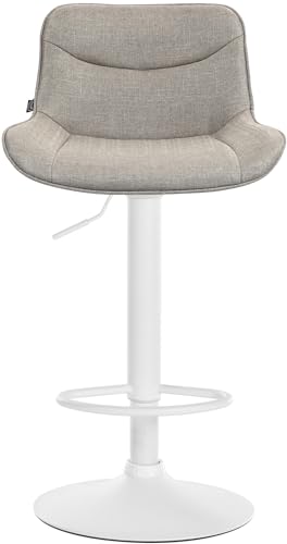 Unique Nature Barhocker Vonore – stufenlos höhenverstellbar für Flexible Sitzhöhe – 360° frei drehbar für maximale Beweglichkeit – robust & strapazierfähig von Unique Nature